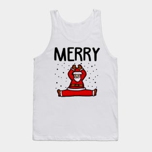 Yoga Matching Christmas Sweatshirt Tank Top